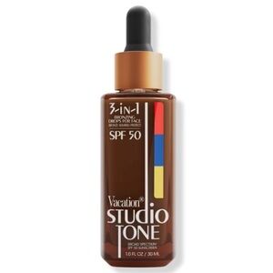 VACATION Studio Tone “The Makeup Artist's 3-in-1 Secret" SPF 50 Bronzing Drops
